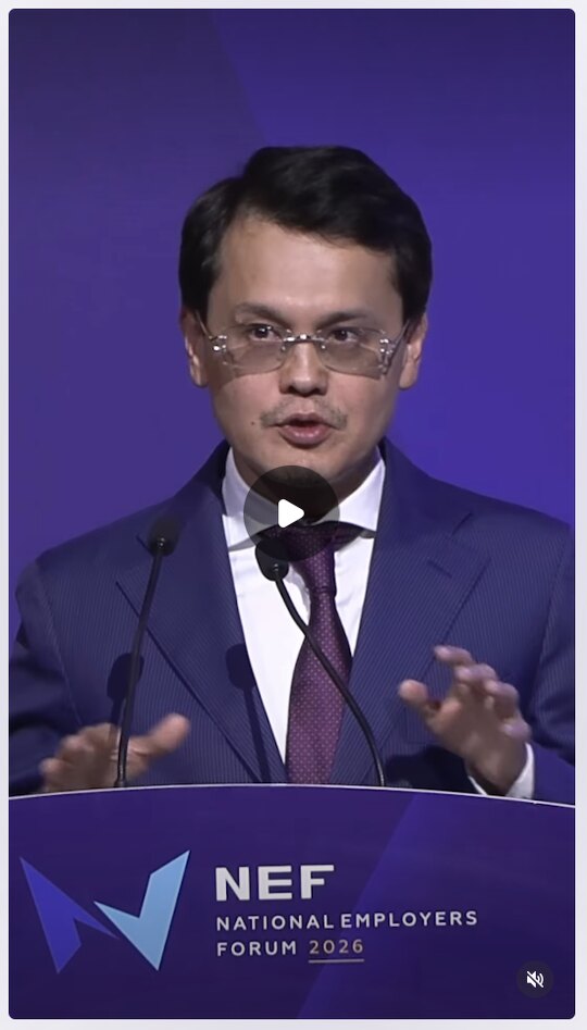Багдат Мусин на National Employers Forum 2026